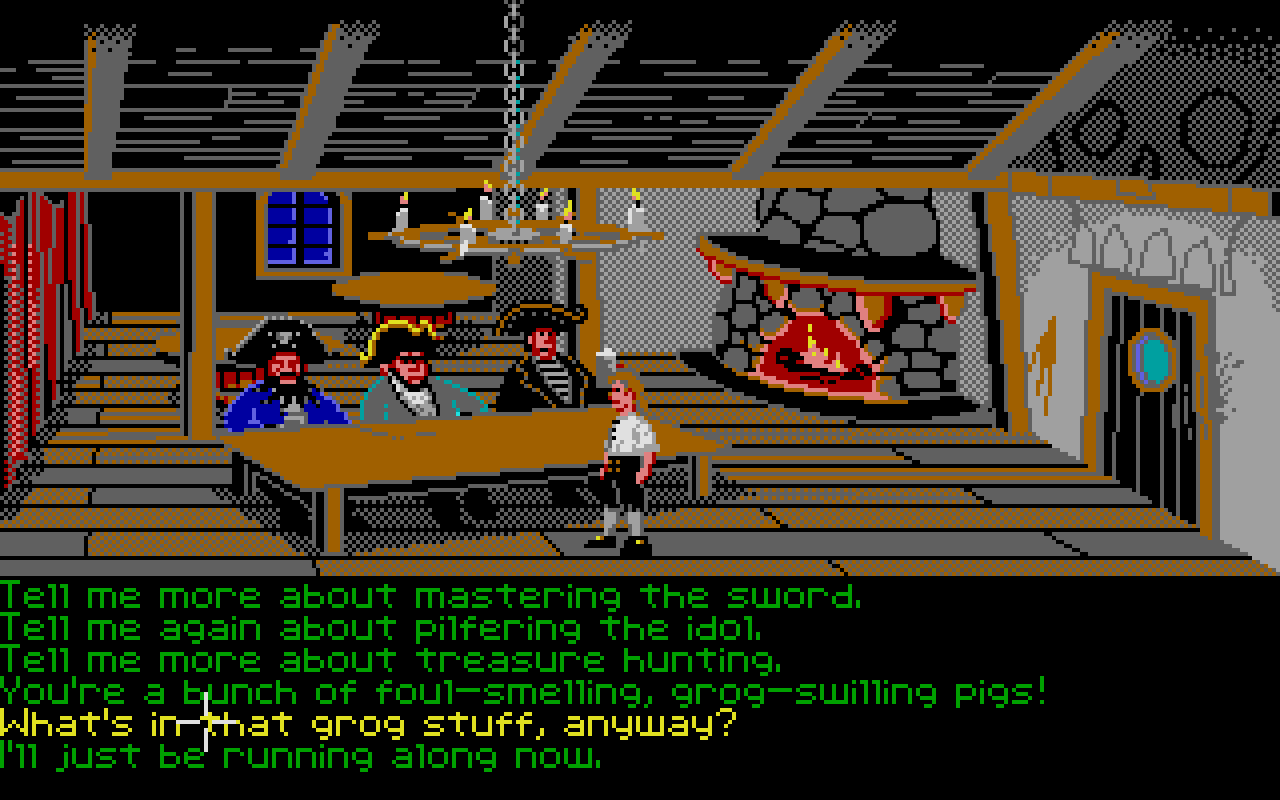 [15/03/2012] The Secret of Monkey Island wurde 1990 released und hat somit stolze 23 Jahre auf dem Buckel. An Charme verloren hat der Pirat bis dato aber bei Weitem nicht, das Spiel macht immer noch riesig Spaß. Auch The Curse of Monkey Island ist mit seinem Comic-Stil nicht aus den Jahren gekommen und immer noch sehr schön anzusehen!