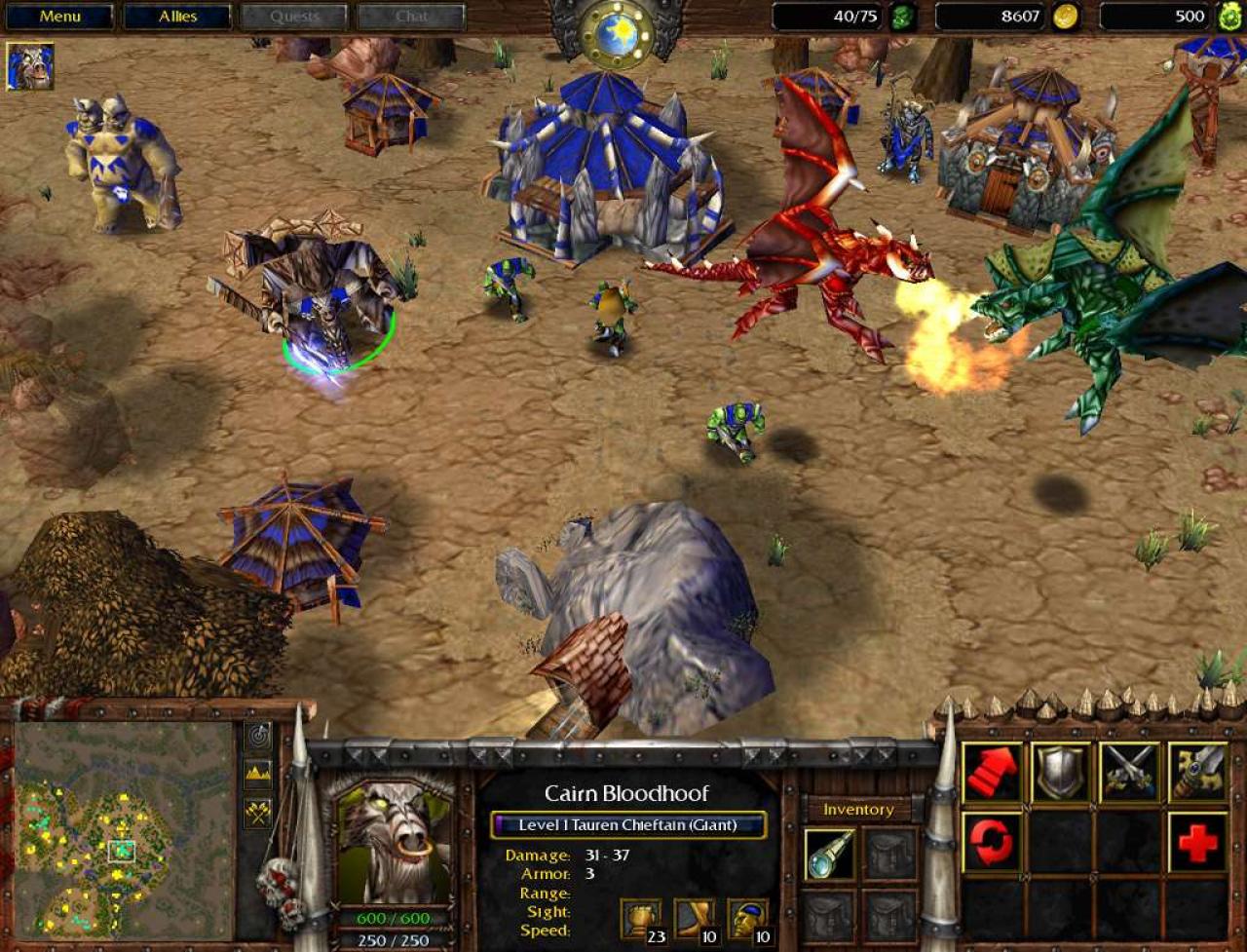 [15/03/2012] Die Orks in Warcraft 3 quittierten jeden Befehl mit den Worten 