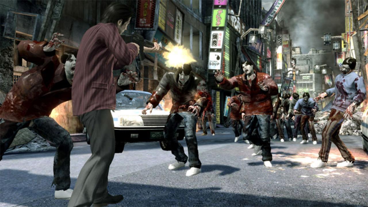 [13/03/2012] In Yakuza: Dead Souls bekommt ihr es mit einem Zombievirus zu tun, der die Bewohner von Kamurocho in Untote verwandelt. Die Story des Spin-Offs zur Yakuza-Reihe folgt den vier Charakteren Kazuma, Majima, Shun und Ryuji durch den Zombie-Outbreak.