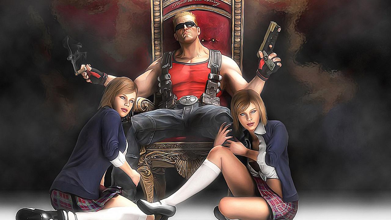 [28/03/2012] 2 - Duke Nukem - Der blonde Obermacho ist schon ein versautes Stück. Wenn er mal nicht die Welt retten muss, spielt der egozentrische Duke sein eigenes Videospiel und lässt sich dabei von seinen Zwillingen 