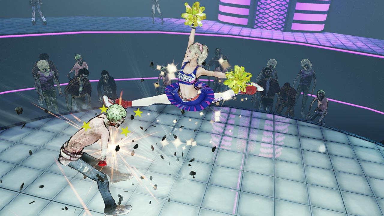 [06/03/2012] In Lollipop Chainsaw geht ihr als Cheerleader Juliet Starling mit einer Kettensäge auf Zombie-Jagd. Der Hack-and-Slay-Titel ist mit seiner knallbunten Aufmachung und abstrusen Handlung eher ungewöhnlich für ein Zombie-Spiel, sticht aber gerade deshalb aus der Masse heraus.