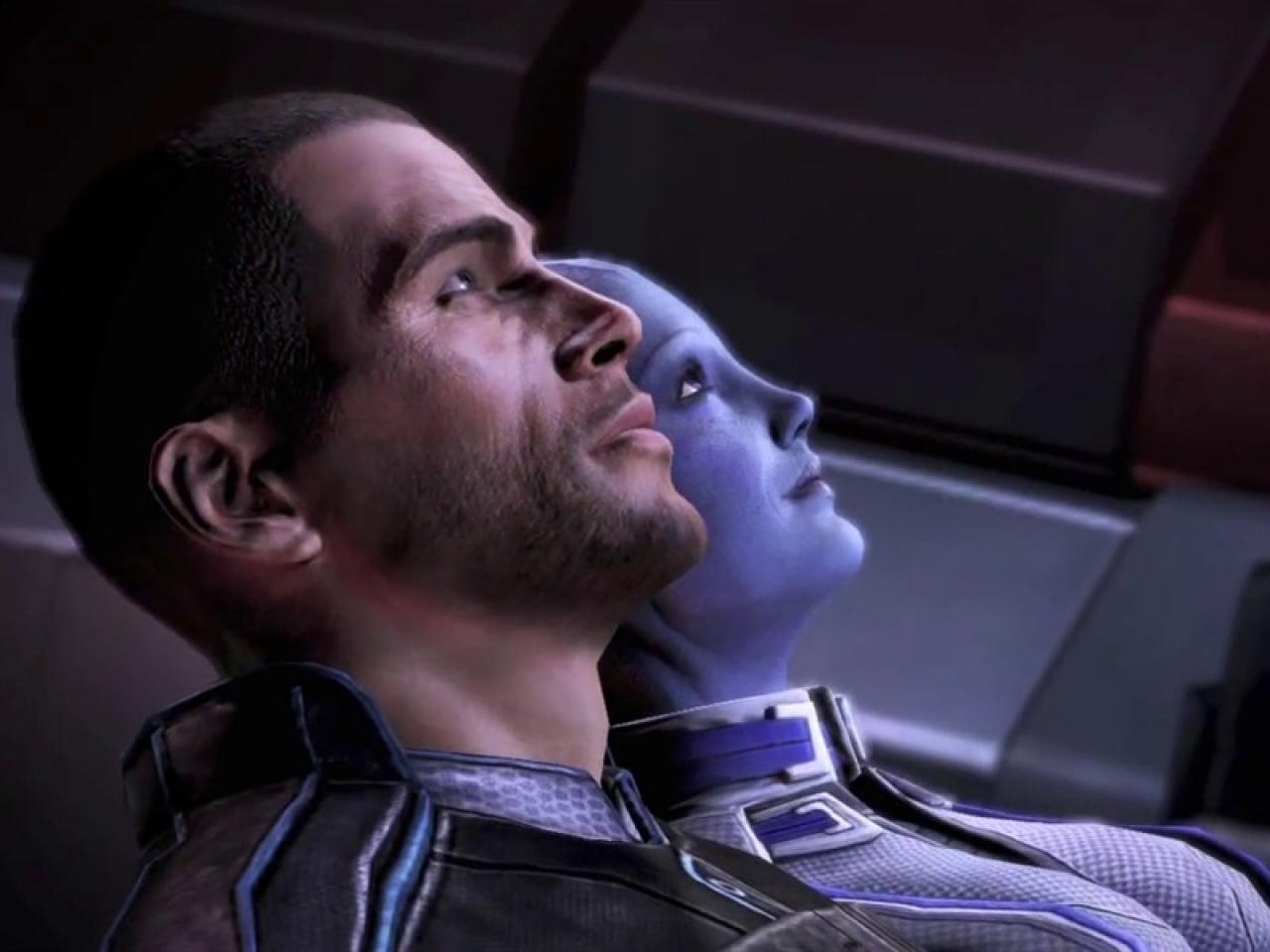 [14/03/2012] Weiter ging es mit der Prüderie in den USA mit Mass Effect, in dem man ja bekanntlich mit einer blauhäutigen Außerirdischen anbandeln kann. Obwohl so viel gar nicht beim Akt zu sehen war, war die Tatsache allein, dass es möglich war, scheinbar empörend genug.