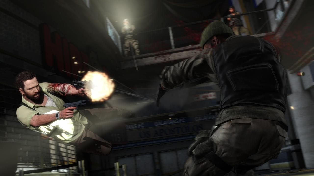 [01/03/2012] Schießen: Max Payne feuert aus allen Lebenslagen und ist damit der perfekte Kandidat für Olympia.