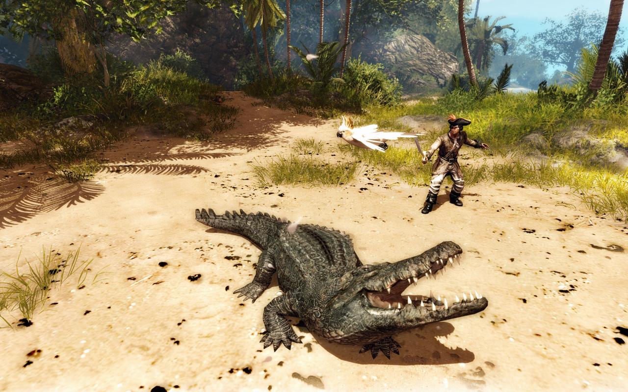 [19/03/2012] Der Papagei wird dem Spieler in Risen 2: Dark Waters als 