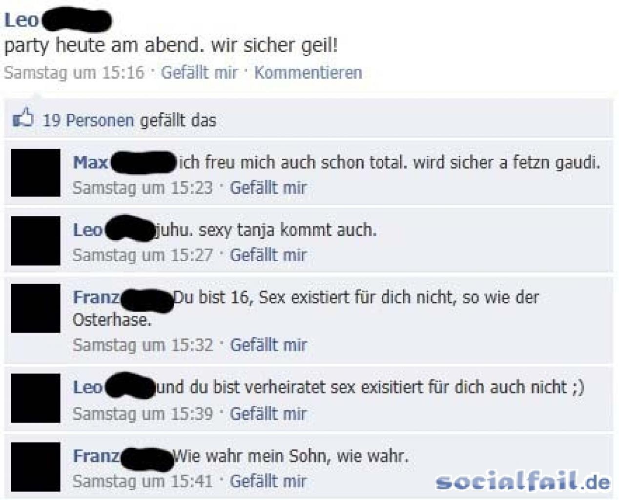 [21/04/2012] Peinlich, peinlich! Wir haben unsere Facebook-Fail-Sammlung mit weiteren Peinlichkeiten aktualisiert.