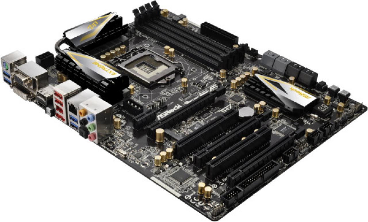 [10/04/2012] Gutes und nicht extrem teures Übertakter-Mainboard: das Z77 Extreme6 von ASRock.