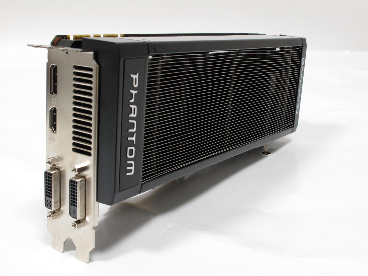 [03/04/2012] Die neueste Top-Karte von Nvidia: die GTX 680, hier von Gainward in der Phantom-Edition