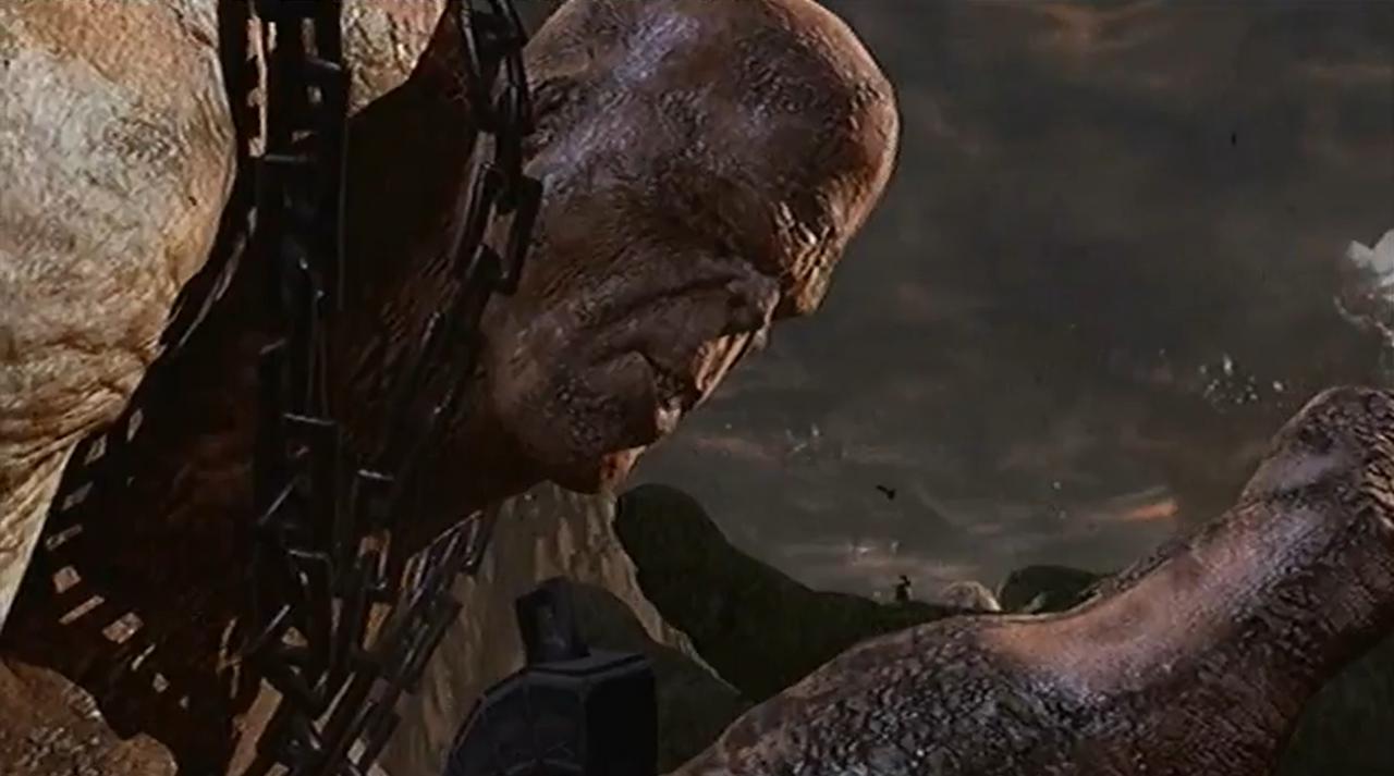 [11/04/2012] Da erhebt sich zwischen wuchtigen Felsen und tiefen Schluchten der mehrere Meter hohe Titan Cronos und das einzige das God of War 3-Spieler in diesem Moment über die Lippen bekommen, ist ein knappes, aber vielsagendes 