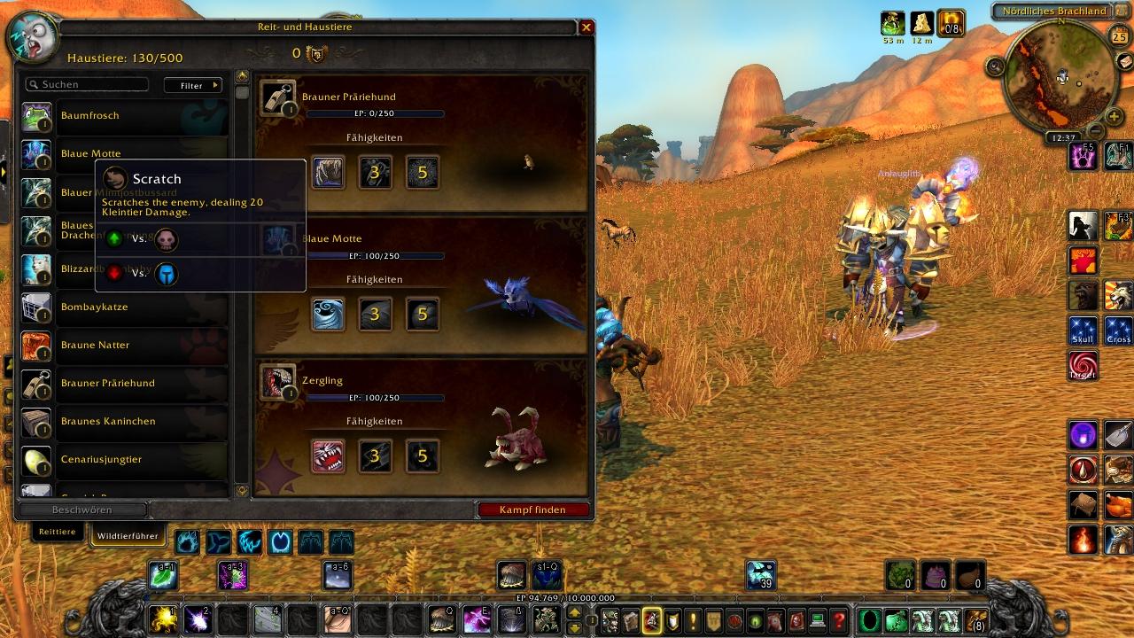 [26/04/2012] Das Petbattle-System in World of Warcraft: Mists of Pandaria bietet Kämpfe zwischen den niedlichen Haustieren. (9)