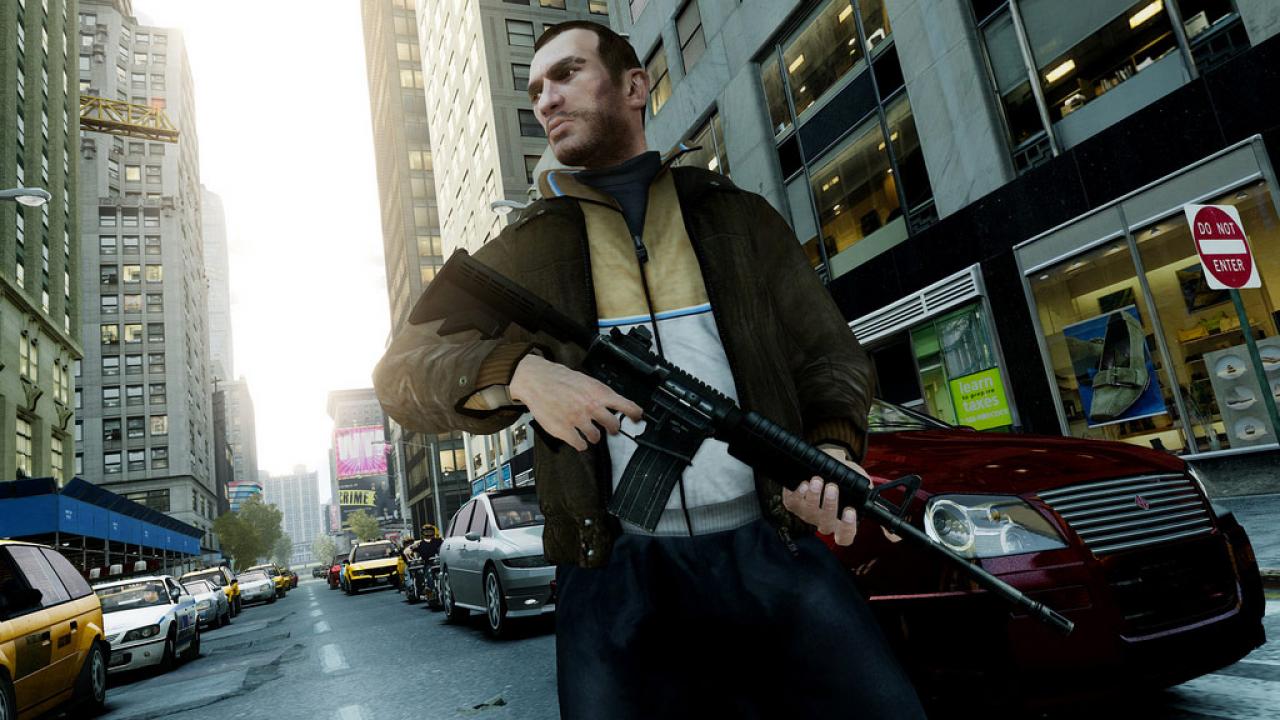 [24/04/2012] Grand Theft Auto 4 - Rockstar Games kreierte in ihrem actiongeladenen Meisterwerk einen überwältigenden Schauplatz und nahm sich dabei die US-Metropole New York als Vorbild. In Liberty City erlebt ihr aus der Perspektive des serbischen Einwanderers Niko Bellic ein tolles Abenteuer. Die Fortsetzung GTA 5 ist bereits in der Mache.