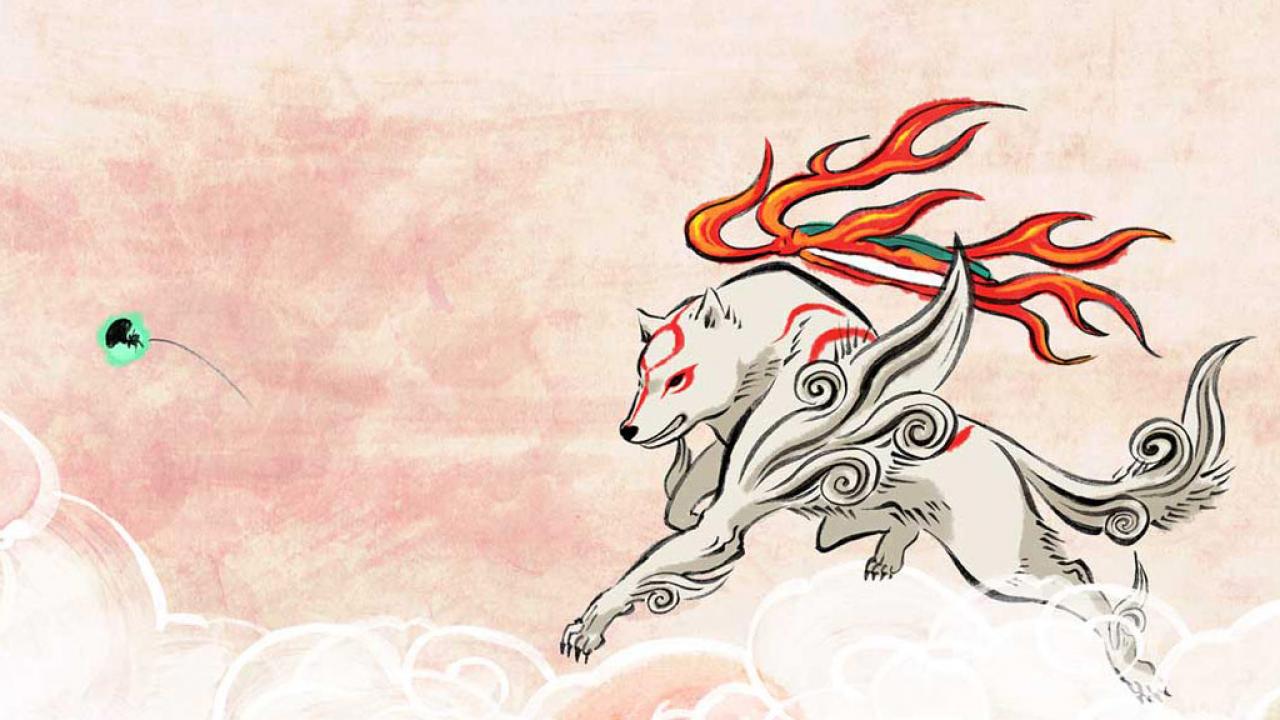 [13/04/2012] Amaterasu (Okami) - Die göttliche Wölfin bringt im wahrsten Sinne des Wortes Farbe in die eigenen vier Wände. Amaterasu, oder einfach nur Ammy, beherrscht über 13 verschiedene Pinseltechniken und ist somit im Vergleich zu Tine Wittler die bessere Raumdekorateurin.