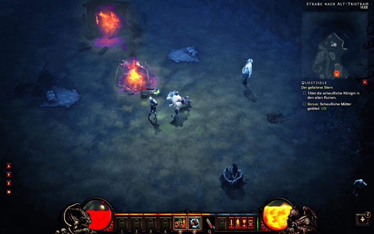 [14/05/2012] Bei seinen Attacken verbraucht der Barbar aus Diablo 3 die neue Ressource Wut.