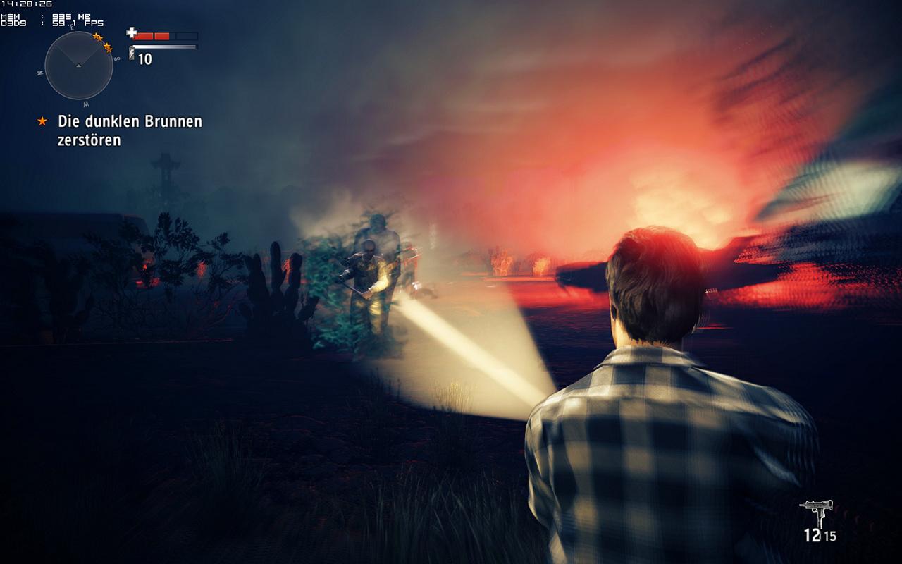 [20/05/2012] Wer Mr. Scratch eigentlich ist und was seine genauen Absichten sind, bleibt in Alan Wake's American Nightmare unklar. Der düstere Doppelgänger des tiefsinnigen Romanautors macht dennoch Jagd auf uns und kündigt sich, wann immer er auch auftauchen mag, mit dem phonetischen Klang des Wortes 