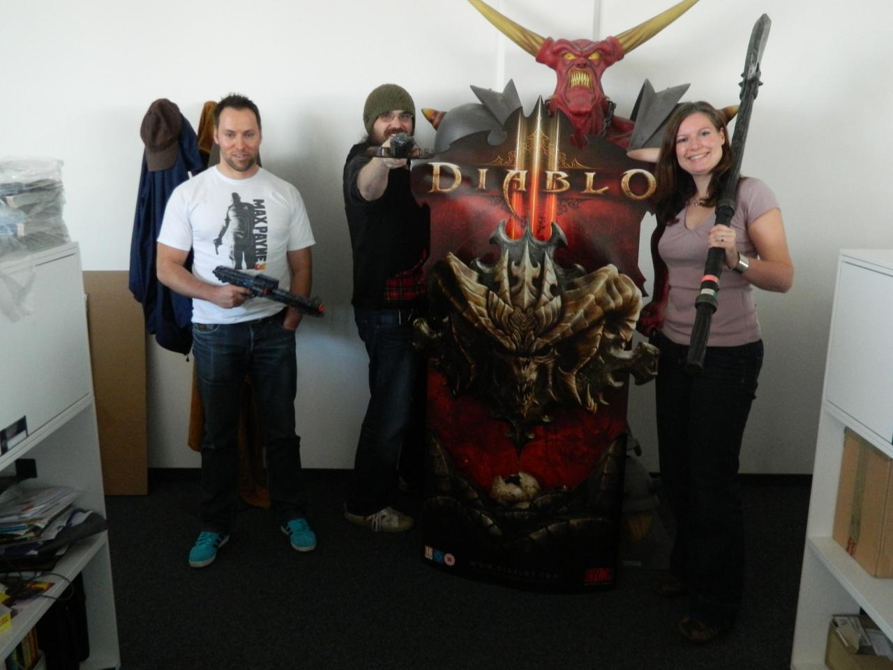 [18/05/2012] Games-Aktuell-Podcast 213: Andy, Martin und Podcast-Debütantin Steffi (von links)