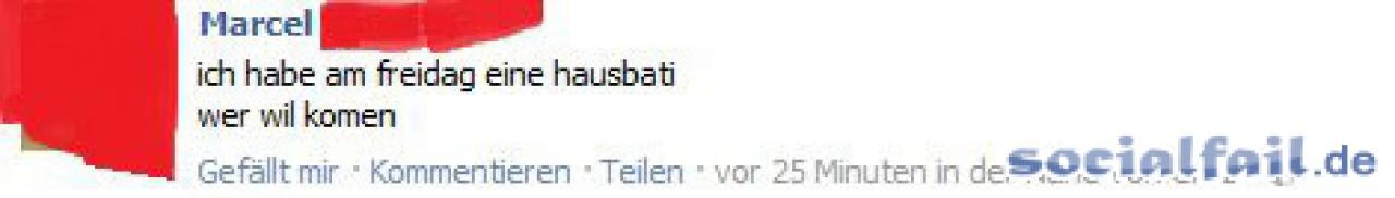[24/05/2012] TOP 7: Hausbati ftw! Ich komme auch ;)