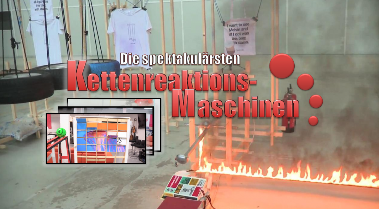 [02/05/2012] Die spektakulärsten Kettenreaktions-Maschinen: Wir bringen euch zum Staunen!