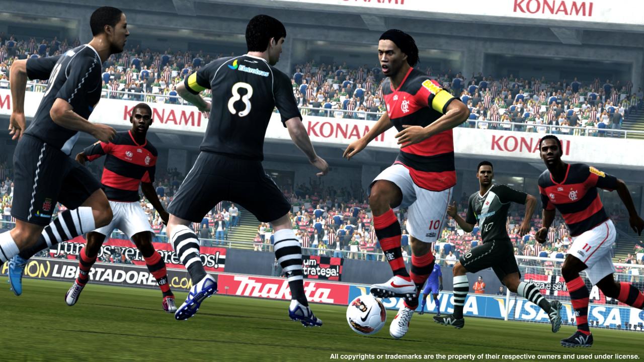[30/05/2012] Pro Evolution Soccer 2013 erscheint am 20. September und ist damit eine Woche früher dran als der Konkurrent FIFA 13. Welchem der beiden Spiele haltet ihr die Treue? (15)