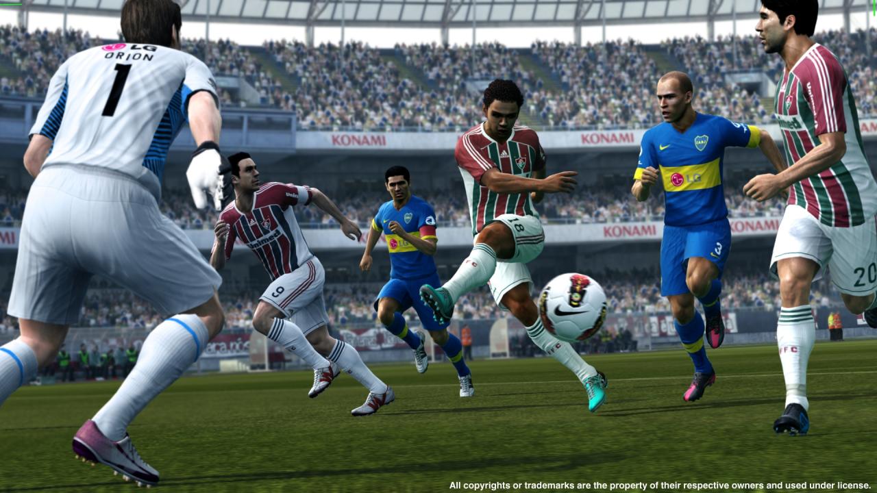 [30/05/2012] Pro Evolution Soccer 2013 erscheint am 20. September und ist damit eine Woche früher dran als der Konkurrent FIFA 13. Welchem der beiden Spiele haltet ihr die Treue? (14)