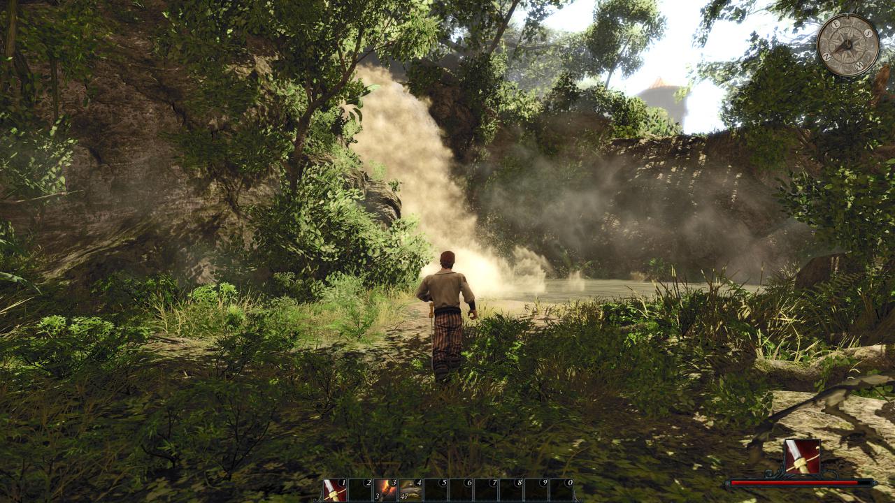 [09/05/2012] Das Erkunden der Inselwelt in Risen 2 Dark Waters macht wegen der vielen versteckten Schätze einen heiden Spaß. Aber neben dem verkloppen von Monstern lohnt sich ab und an auch ein Blick auf die Landschaft oder das Meer - beide Motive sind geradezu atemberaubend.