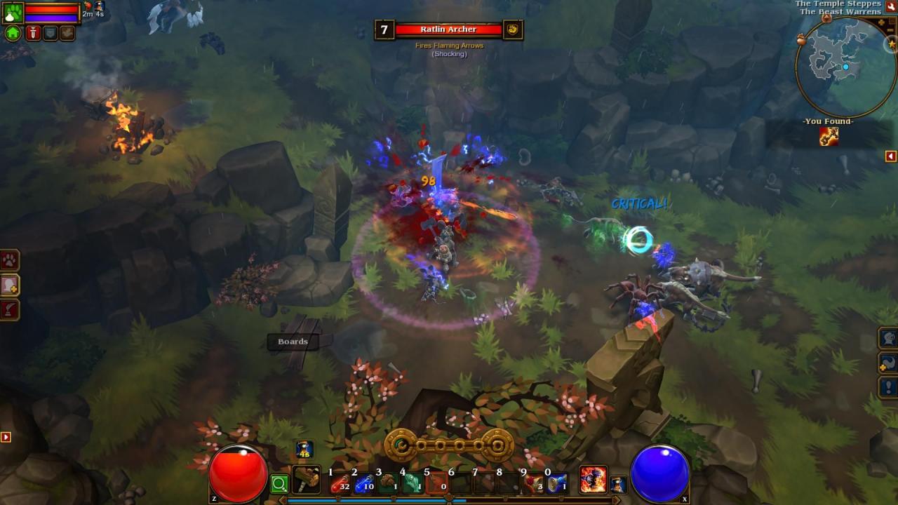 [09/05/2012] Torchlight 7: Nachdem das Action-Rollenspiel 68 mal verschoben wurde, erblickt der dritte Teil im März 35 das Licht der Videospielwelt. Es gibt noch mehr Items, noch mehr sinnlose Monster und einen Kuh-Level, den es garantiert noch nie zuvor gegeben hat! *Ähnlichkeiten zu einem anderen Spiel rein zufällig. (Bild: Torchlight 2)