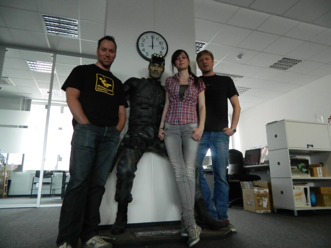 [11/06/2012] Games-Aktuell-Podcast 216: Andy, Katha, Matti (von links)