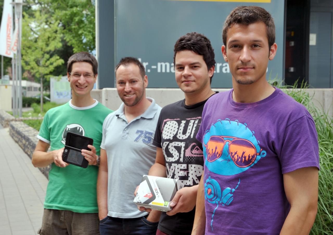 [06/07/2012] Games Aktuell Podcast 220: Christoph, Andy, Marco und Sebastian (von links)
