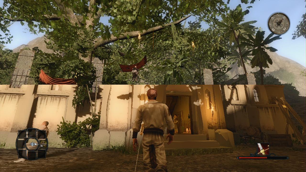 [31/07/2012] Risen 2: Dark Waters Der Pirat von heute hat nicht nur mit den üblichen Freibeuter-Problemen zu tun, wie beispielsweise zur Neige gehender Rum, nein! Er kämpft auch mit Halluzinationen. So wurden viele Xbox 360 und PS3-Seeräuber von merkwürdigen Schatten- und Texturfehlern heimgesucht und ringen seither mit dem virtuellen Tod!