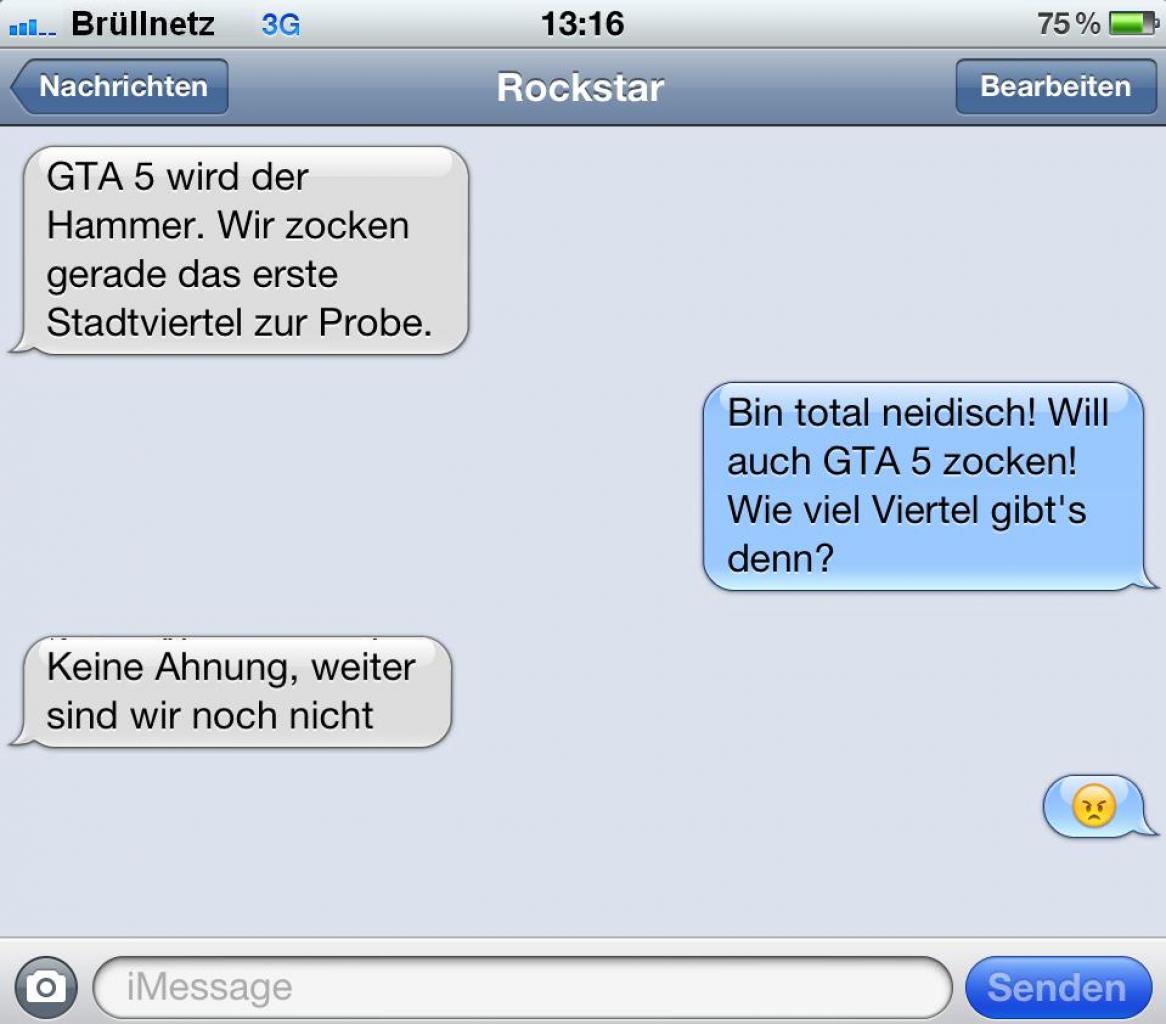 [11/07/2012] SMS von Rockstar.