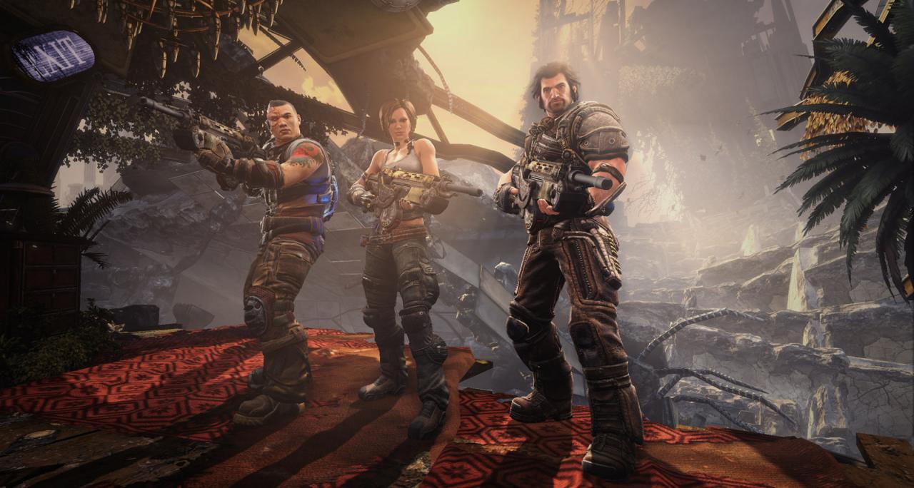 [20/07/2012] Nein, das ist nicht Gears of War, es ist Bulletstorm. Das gemeinsame Projekt des polnischen Entwicklers People Can Fly und Epic Games bietet übertrieben lächerliche Action und die vulgärsten Dialoge. Lines wie 