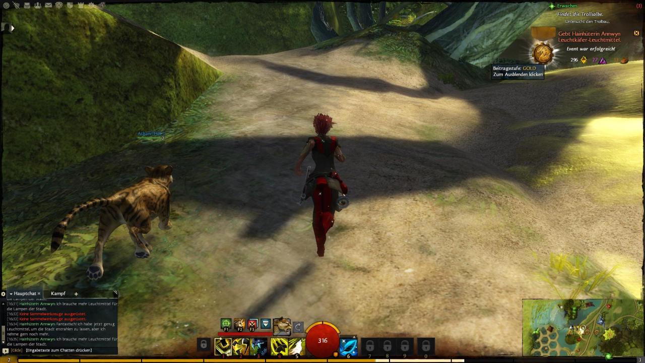 [23/07/2012] ...Guild Wars gedaddelt, wenn du als Haustier einen Verschlinger besitzt.