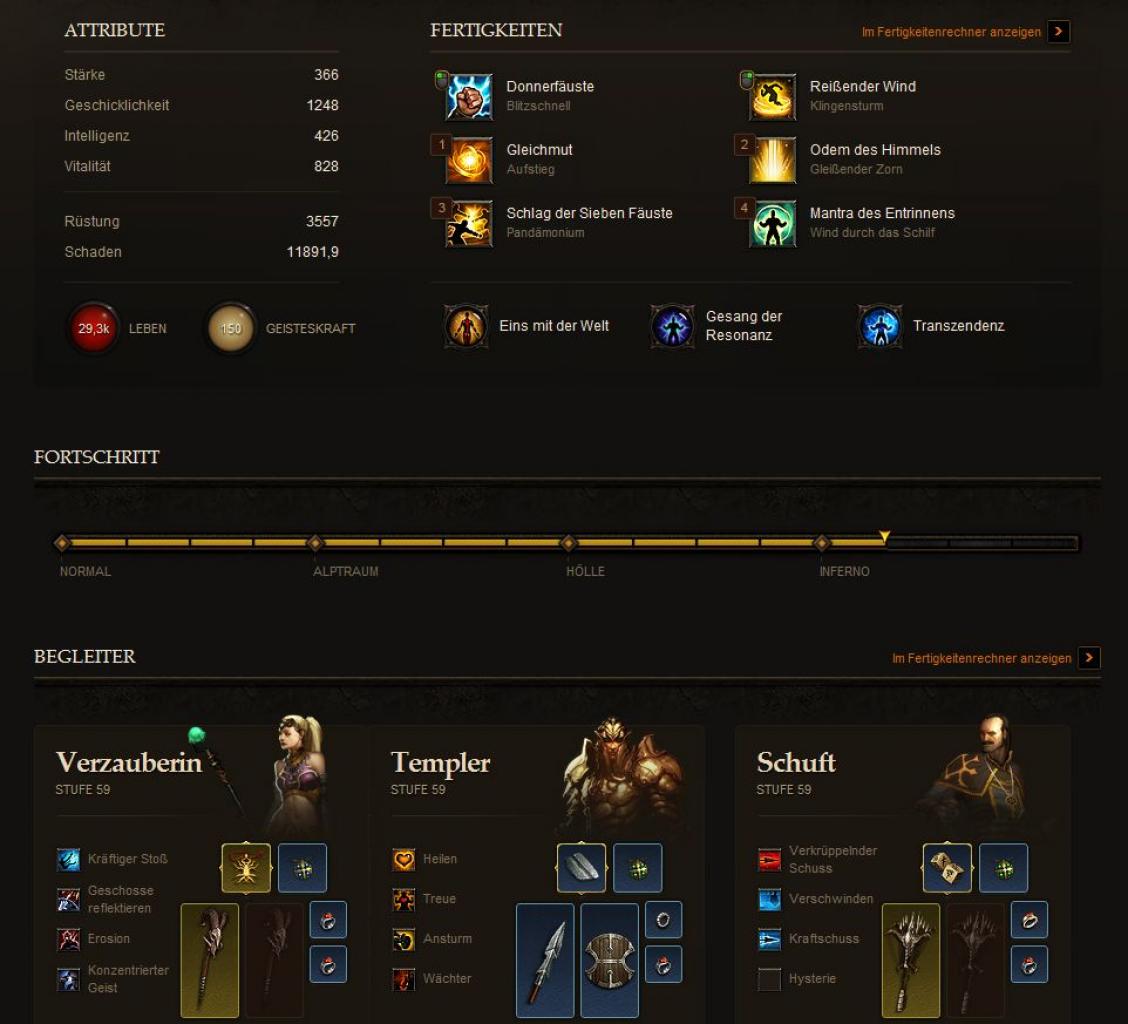 [07/08/2012] Lästige Tagesaufgaben werden somit durch Erfahrungspunkte belohnt. Nach Rollenspiel-Manier, wie hier bei Diablo 3, könnt ihr so in fiktiven Leveln aufsteigen. Euer Status wird dabei über Web-Plattformen sichtbar gemacht.