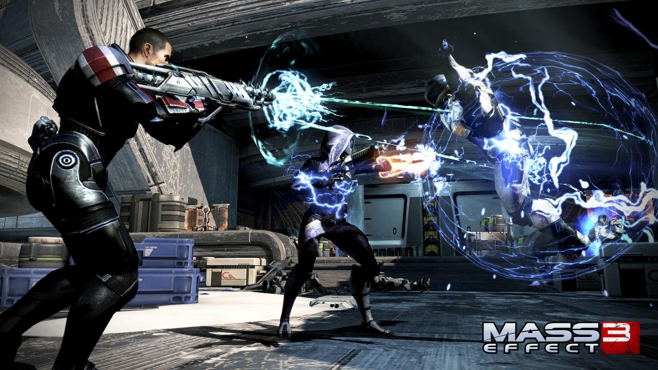[09/08/2012] Mass Effect 3. Als weiblicher oder männlicher Commander Shepard übernehmen wir eine wichtige Rolle in Mass Effect 3: wir müssen die Galaxie retten! Explosionen und Kämpfe sind da natürlich mit von der Partie, die einfach klasse ausschauen.