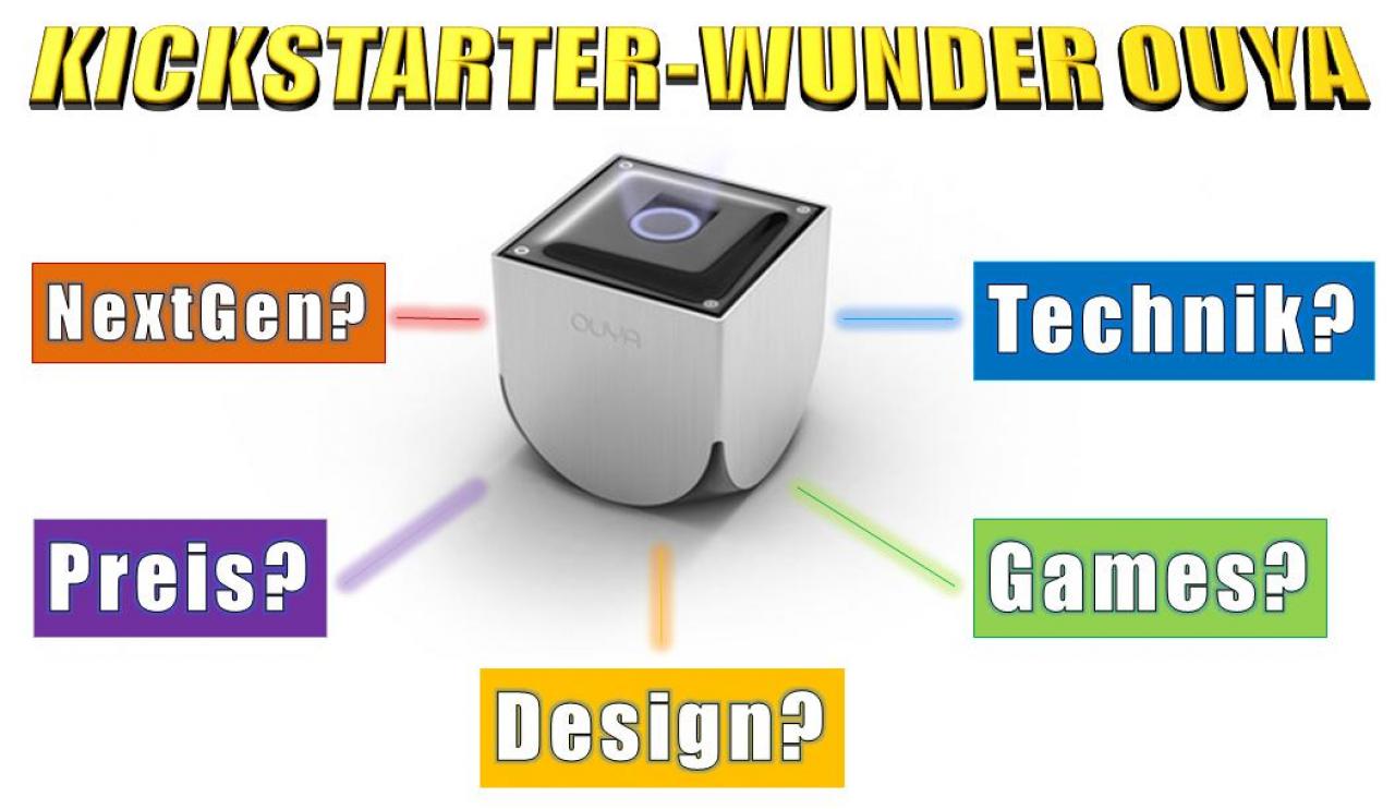[10/08/2012] Kickstarter-Konsole Ouya bei uns im Check: Playstation 4- und Xbox 720-Konkurrenz?