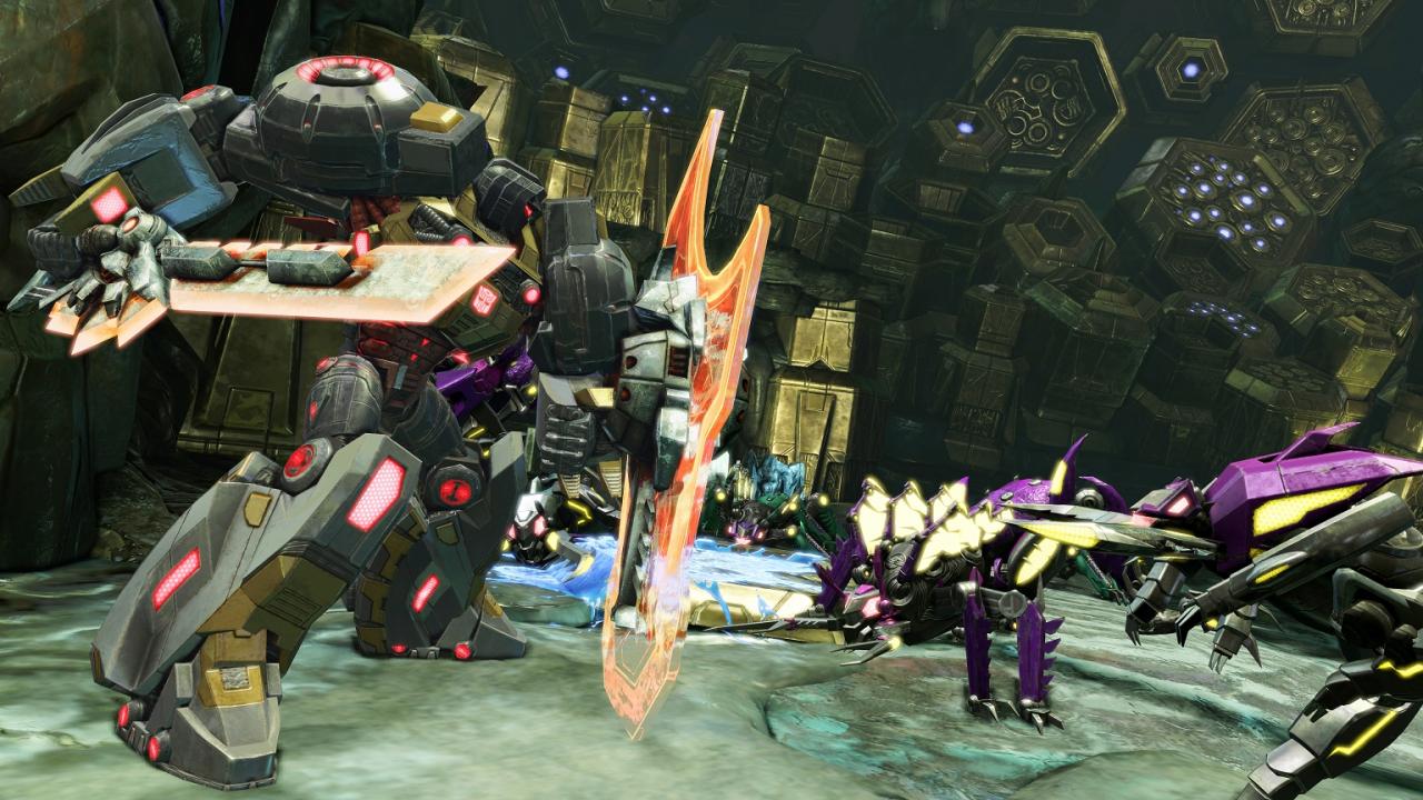 [10/08/2012] Transformers: Untergang von Cybertron-Test hat kein Deckungssystem.