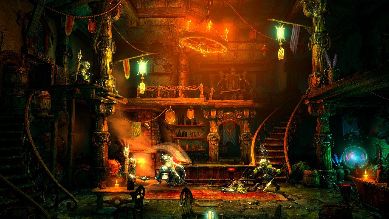 [17/08/2012] Trine 2 - Goblin Menace schafft es, das Hauptspiel sogar geringfügig zu übertrumpfen. Über Steam erhaltet ihr die Trine Complete Collection, die alle Teile der Serie beinhaltet. (3)
