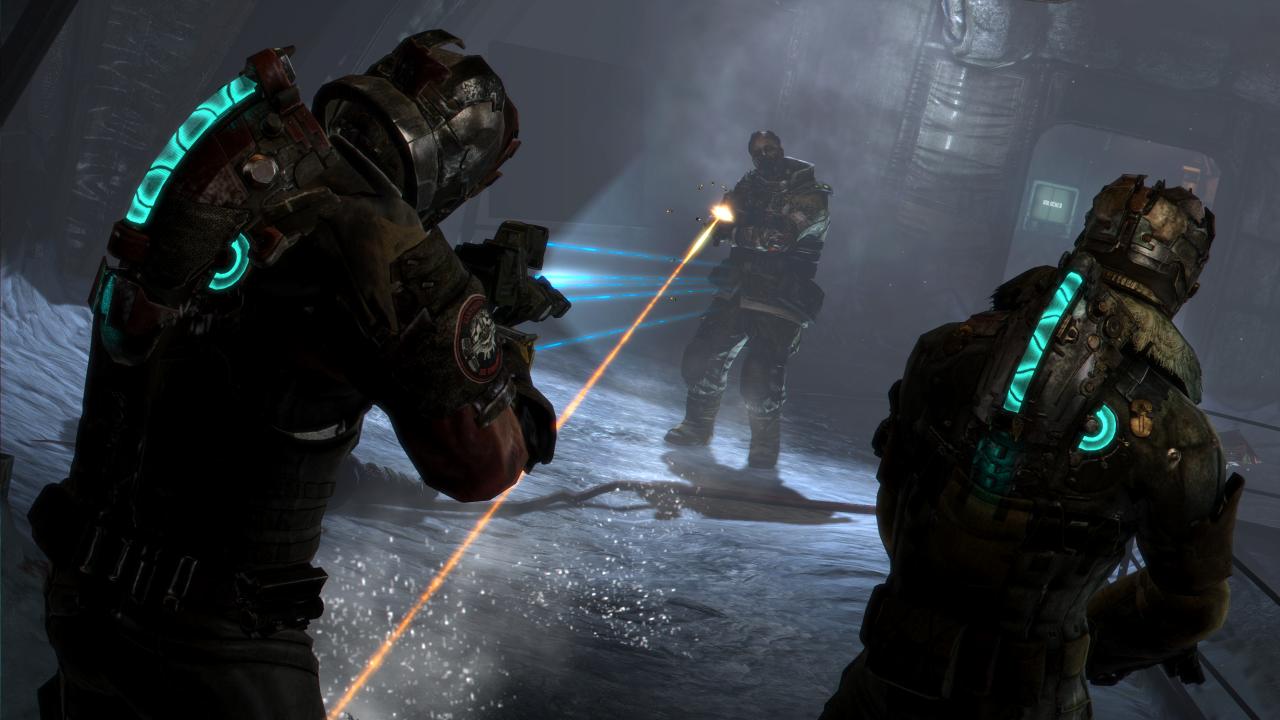 [16/08/2012] In Dead Space werden die Anzeige eurer Lebensenergie und der Stase-Level von eurem Überlebensanzug auf den Rücken von Isaac Clarke, dem Hauptcharakter, projiziert. Dadurch behält man die Anzeige immer im Blick.