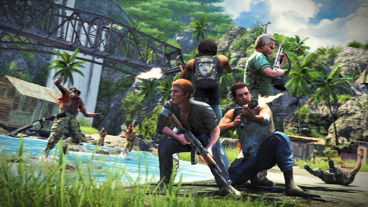 [16/08/2012] Far Cry 3 hatte gleich zwei Mehrspielermodi, die wie Left 4 Dead und Call of Duty waren, nur auf einer tropischen Insel. Lahme Missionen, unübersichtliche Maps und vergessliche Charaktere waren aber auch dabei. Wir gehen lieber zurück zu Vaas.