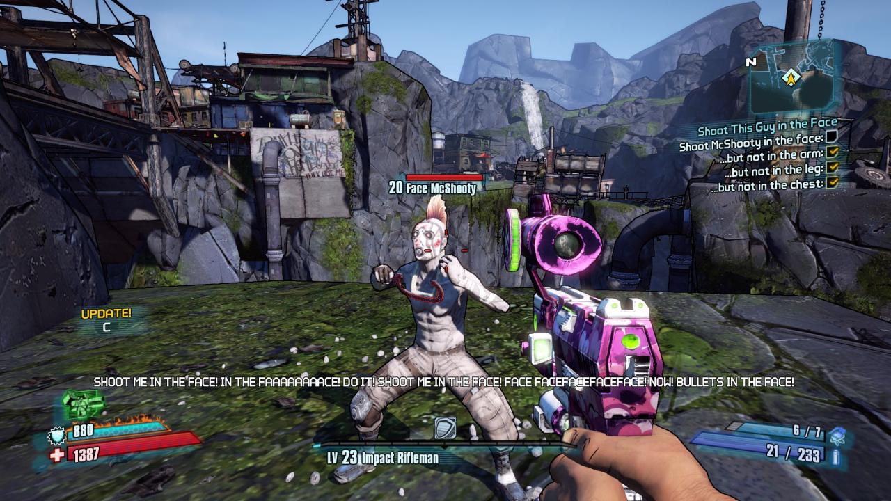 [17/09/2012] Das Gegenteil zum Realismus-Trend: Borderlands 2 mit seiner comicartigen Grafik