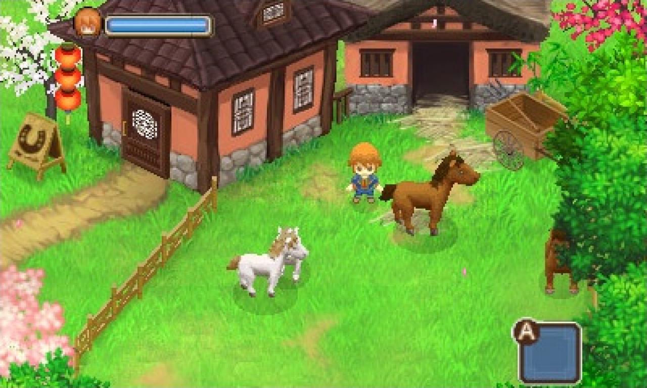 [10/09/2012] Auch auf dem Handheld wird uns die Natur näher gebracht. Welch Ironie, wenn wir draußen unterwegs sind und mit unseren Händen unsere eigene Farm in Harvest Moon aufziehen.