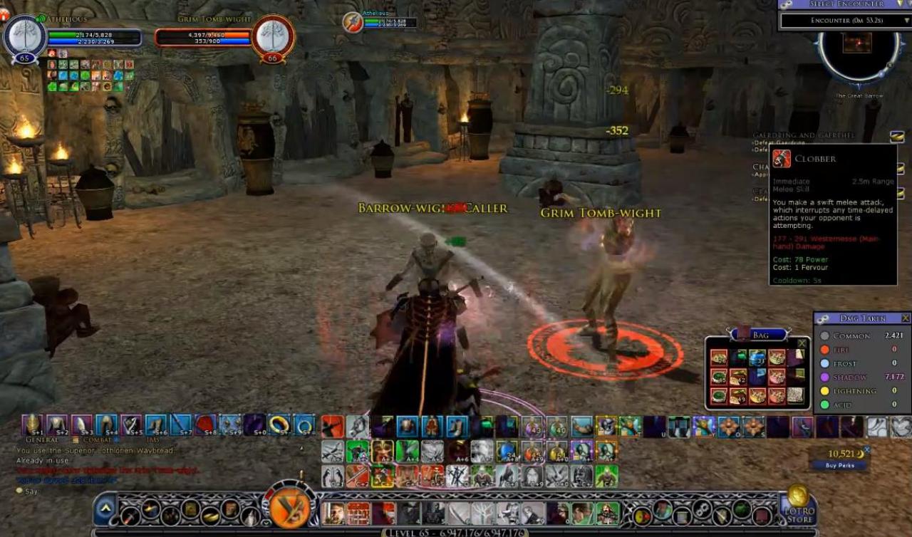 [26/09/2012] Auch im Rollenspiel Der Herr der Ringe Online geht es um das nackte Überleben. Nur wer im Scharmützel 