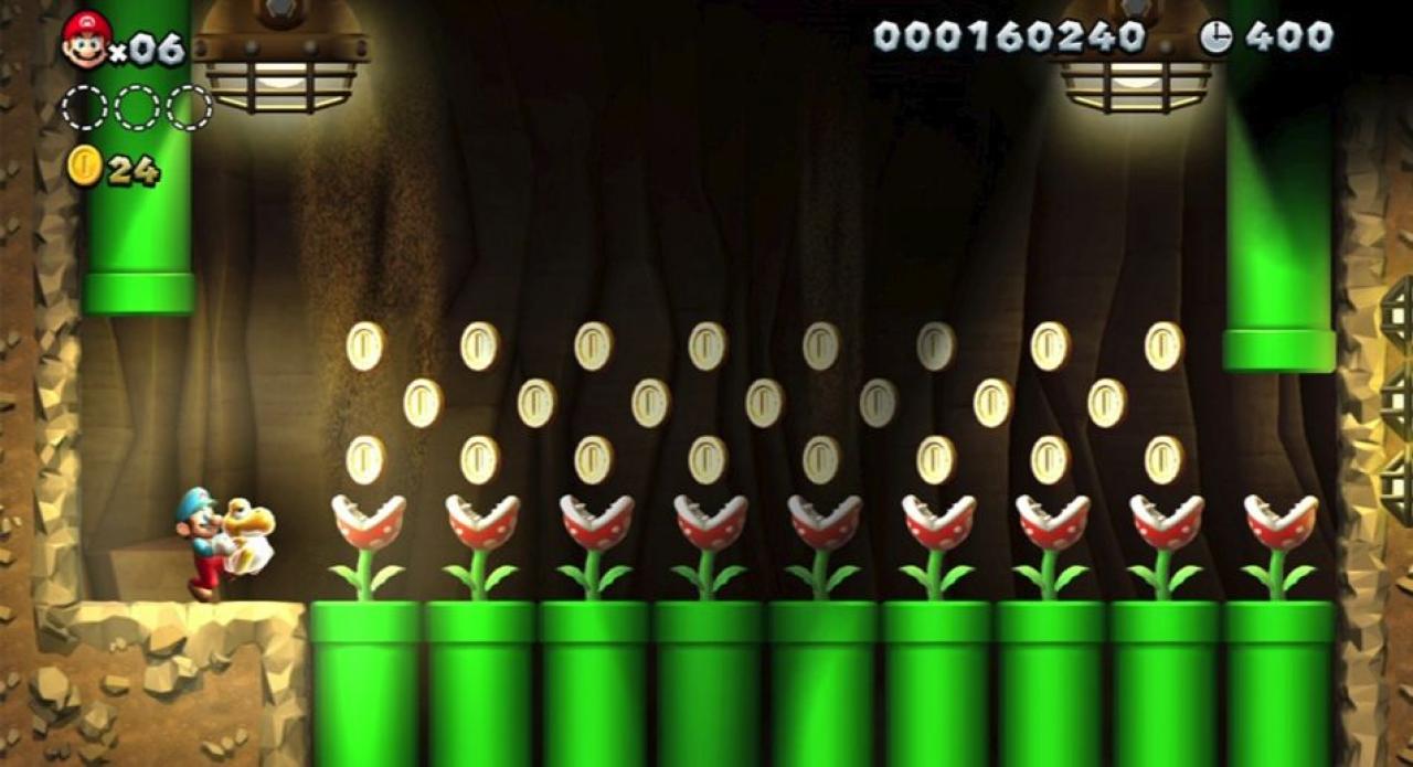 [10/09/2012] Super Mario Bros. U: Komplettlösung zu den Fundorten aller Sternenmünzen. (1)