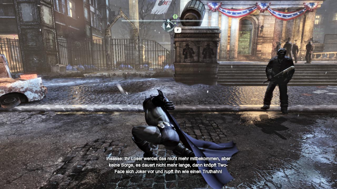 [03/09/2012] Batman: Arkham CityMit dem Dunklen Ritter ein zweites Mal Arkham City retten? Wir raten euch dazu, denn mit dem New Game + schaltet ihr nach dem ersten Durchgang einen neuen Schwierigkeits-Modus frei, der euch alles abverlangt.