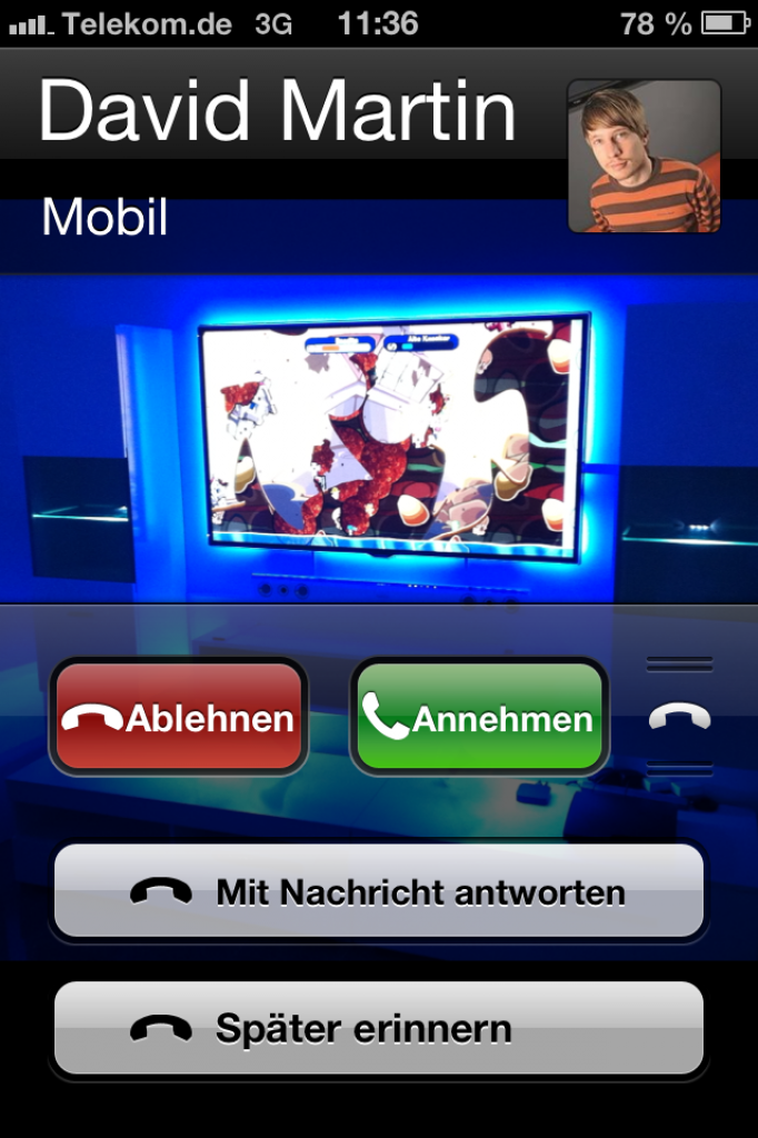 [20/09/2012] Die neuen Anruf-Optionen in iOS 6 sind sinnvoll integriert und erleichtern den Umgang im Alltag.