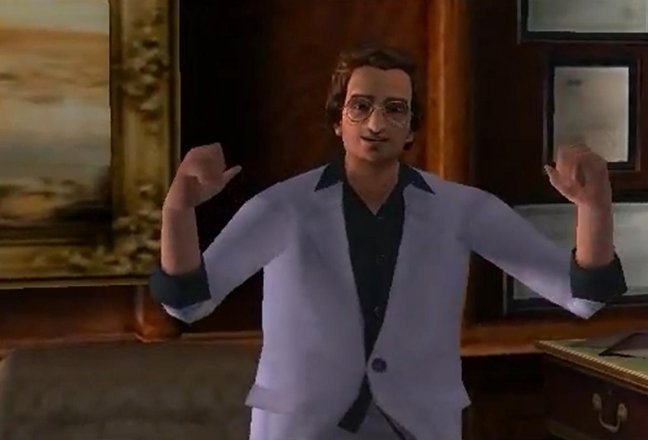 [28/09/2012] Drogenkonsum macht dumm, liebe Kinder! Der Anwalt Ken Rosenberg aus GTA: Vice City müsste sicherlich weniger oft in den totalen Rage-Modus verfallen, würde er endlich damit aufhören, sich weißes Brausepulver durch die Nase zu ziehen.