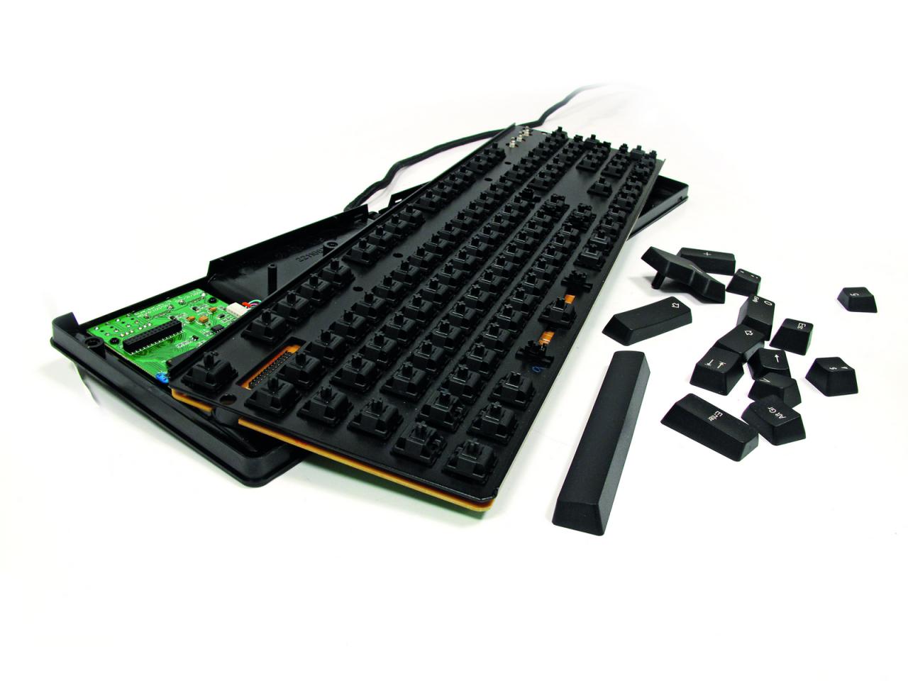 [18/10/2012] Mechanische Tastatur in Einzelteilen
