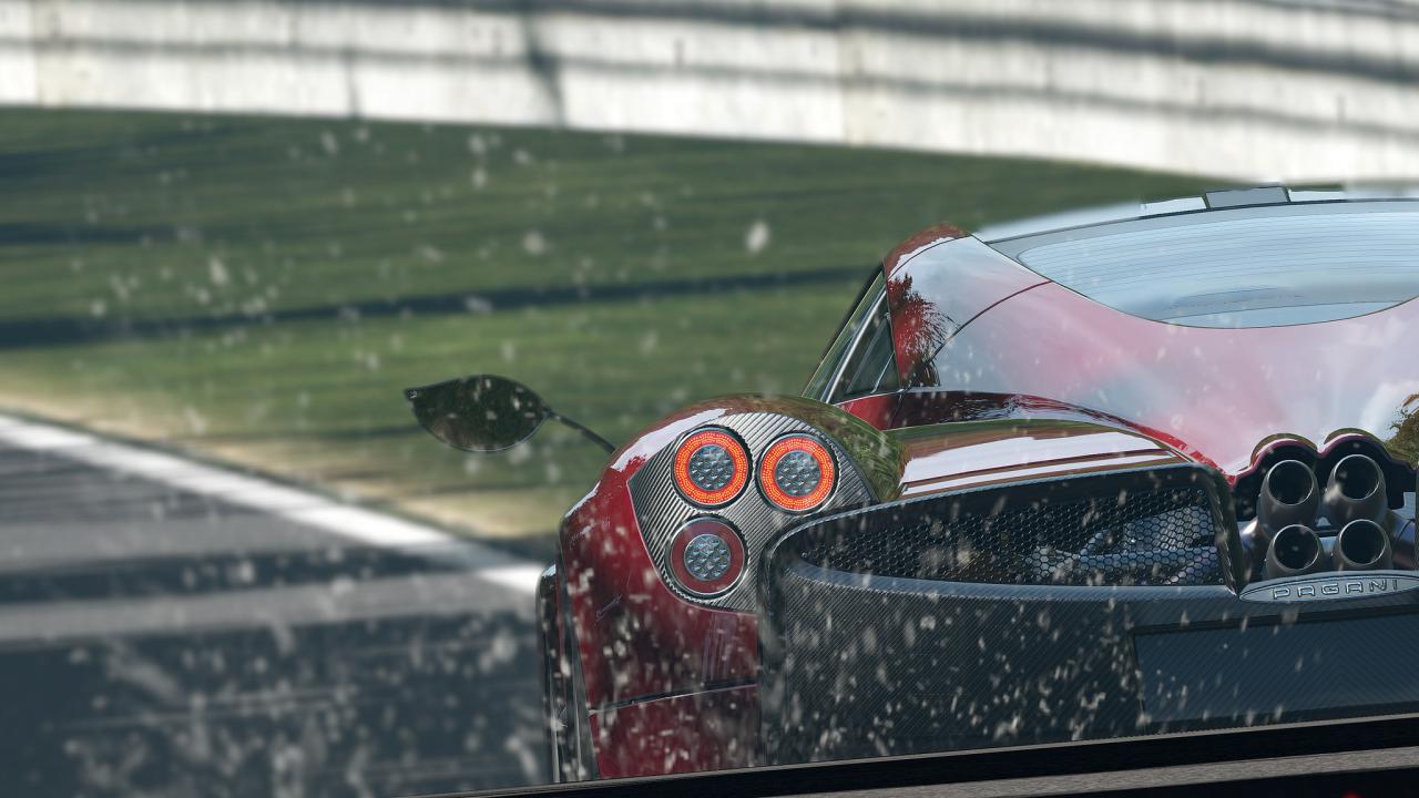 [13/10/2012] WIP - Pre-Alpha - Pagani Huayra im Regen