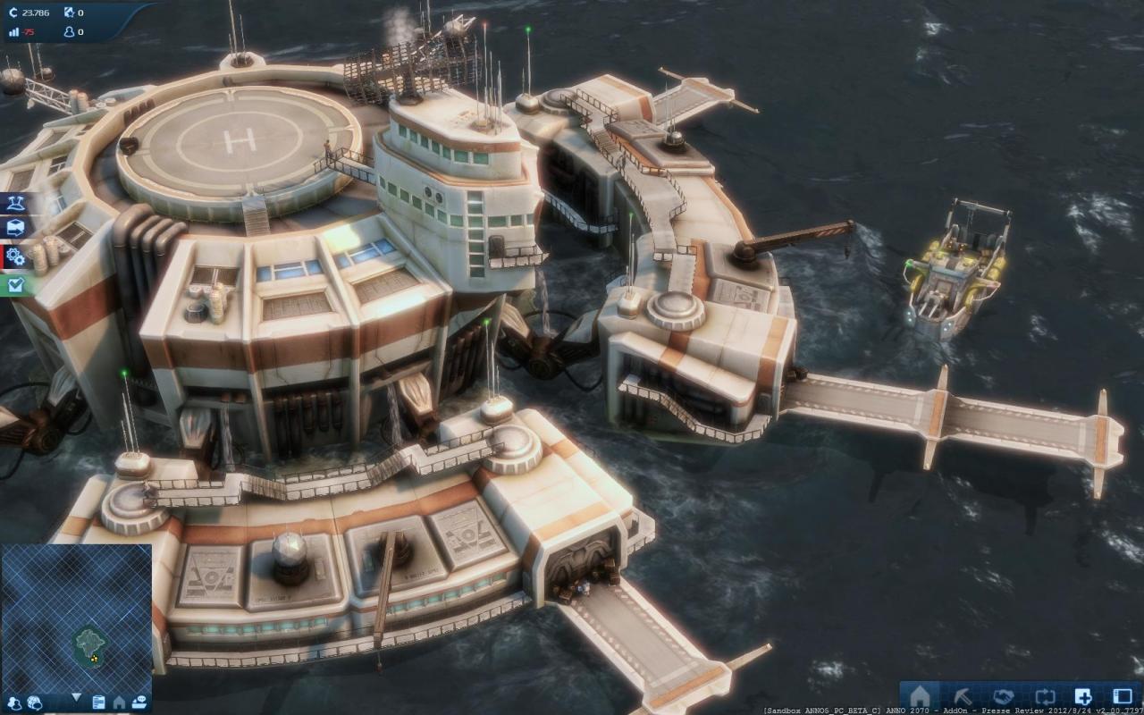 [03/10/2012] Anno 2070 ist schon ein spaßiger Titel, aber es würde nicht schaden, einen Gott-Modus zu integrieren, mit dem wir unendlich Geld für unsere kreativen Sessions hätten.