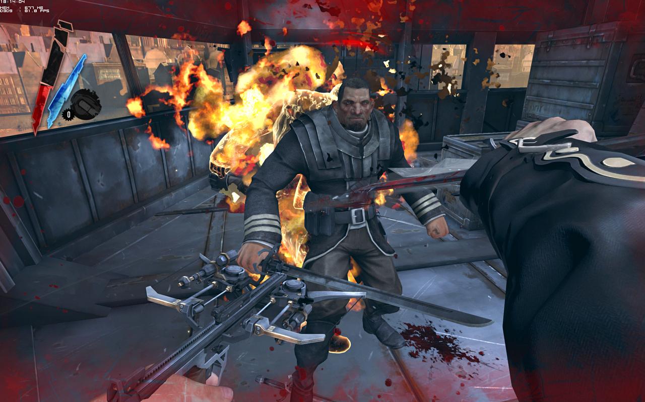 [06/10/2012] In Dishonored: Die Maske des Zorns stehen wir vor der Wahl: Schleichen wir wie ein Ninja klammheimlich durch die Level, oder metzeln wir die Gegner in unserem Weg kaltherzig nieder? Ganz egal, wie ihr euch entscheiden mögt: Das Stealth-Game wird sich eurer Wahl anpassen.