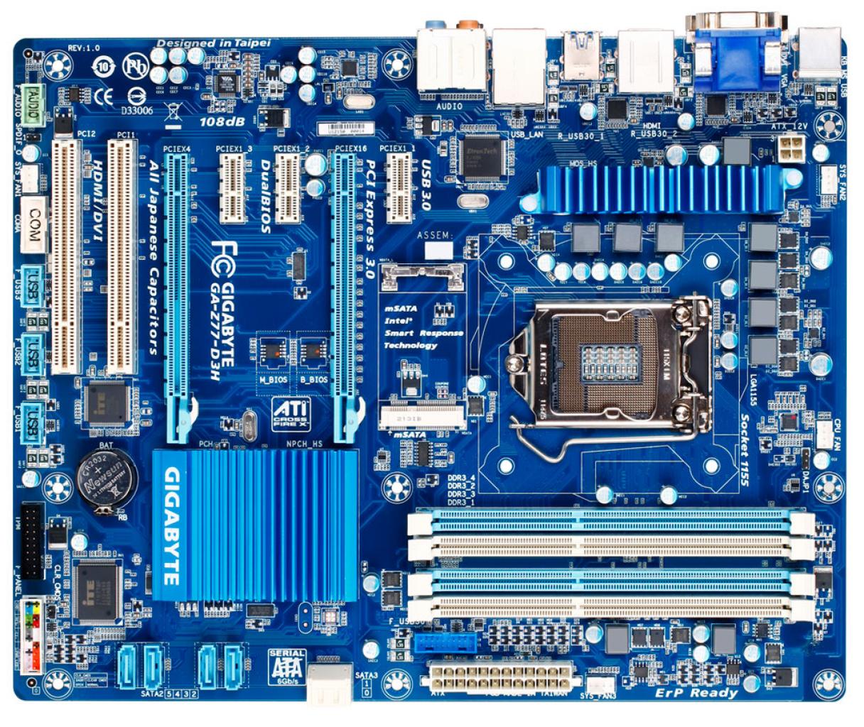 [05/10/2012] Gigabyte GA-Z77-D3H (Sockel 1155)