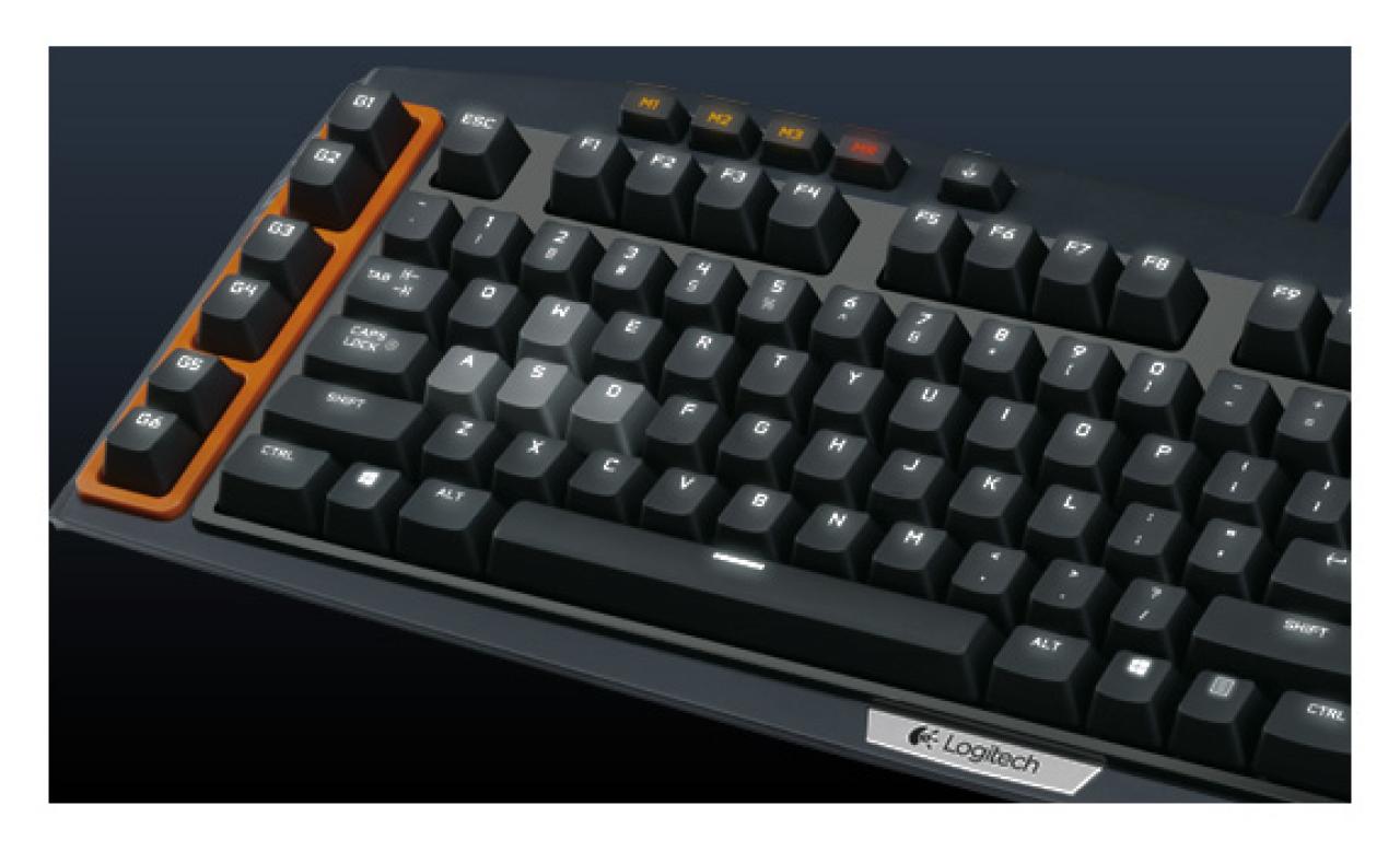 [09/10/2012] Links die mehrfach belegbaren Sondertasten der Logitech G710+